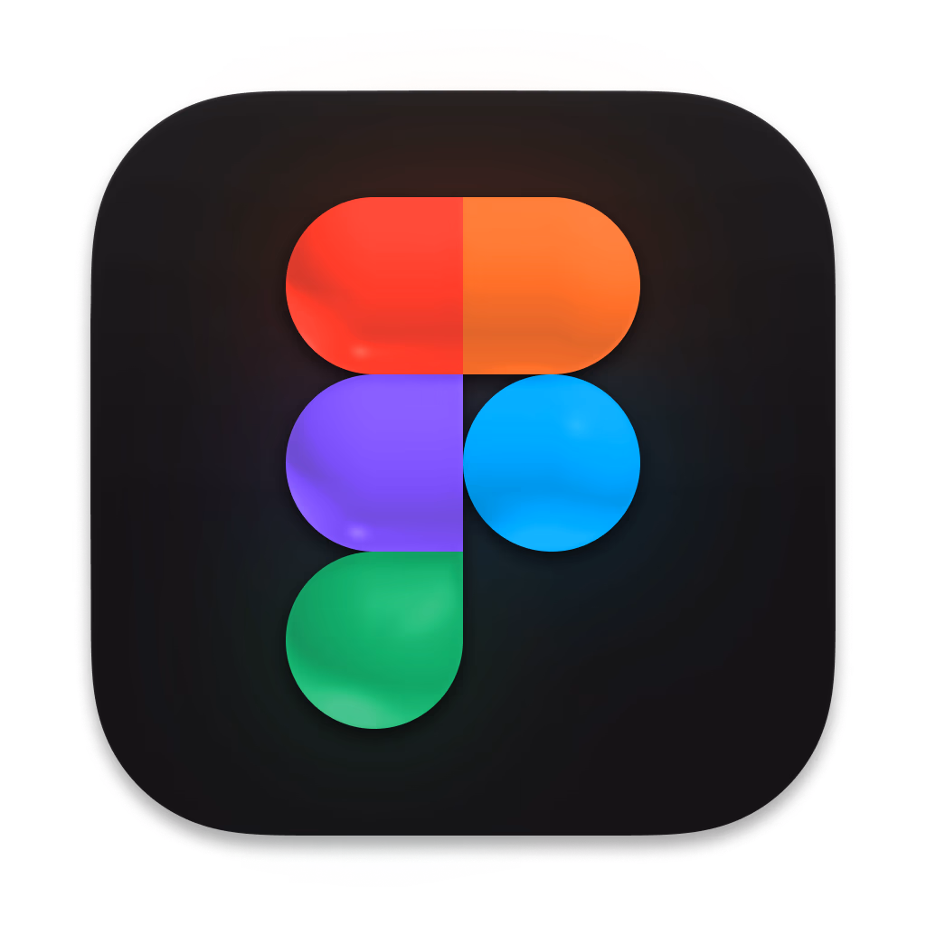 Figma app icon in the macOS-style navbar.