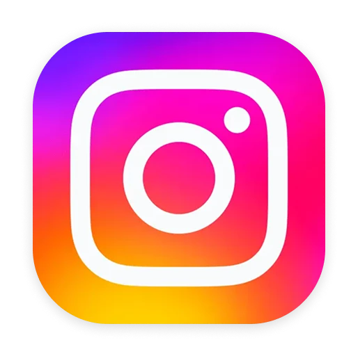 Instagram app icon in the macOS-style navbar.