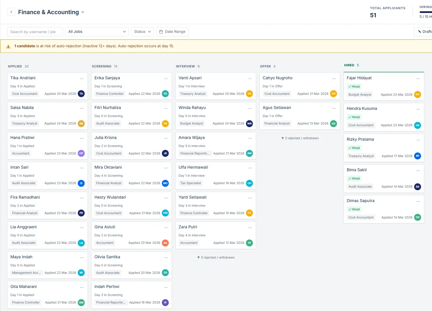 HR Recruiter Solution portfolio preview