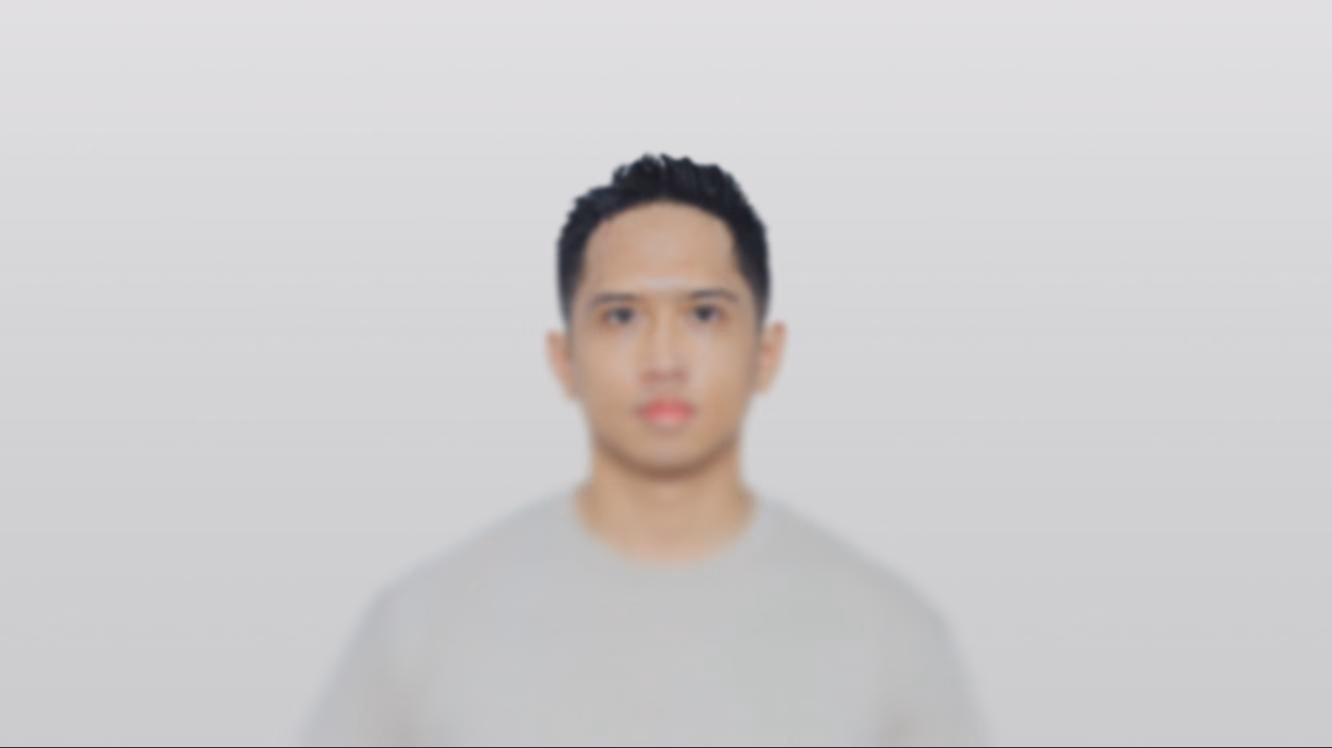 Portrait of Jeremia Justin Grasio used as the home page hero background of his portfolio.