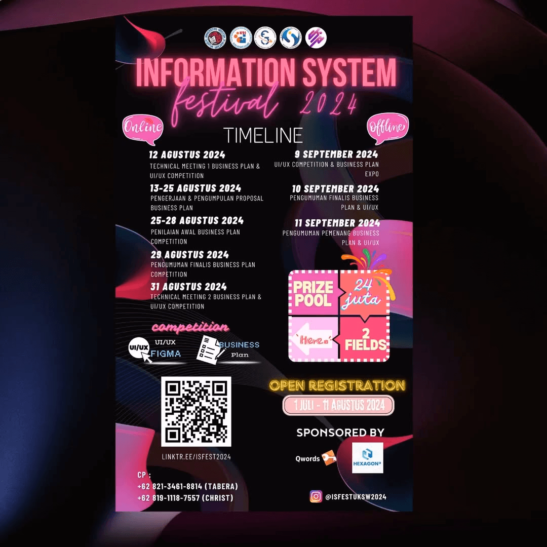 ISFEST competition official poster.