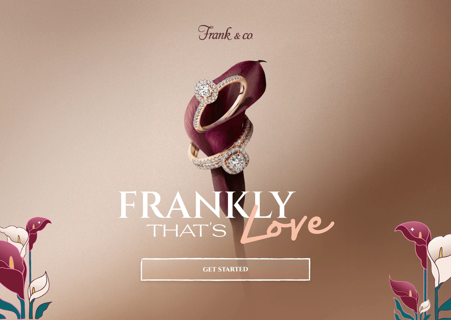 Frank & co. Valentine Campaign portfolio preview